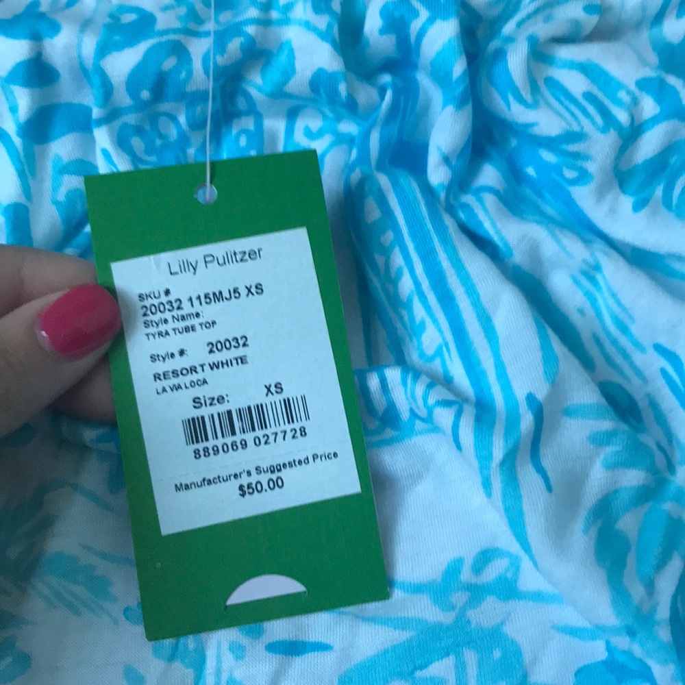 Lilly Pulitzer Tyra Tube Top - Picture 3 of 3